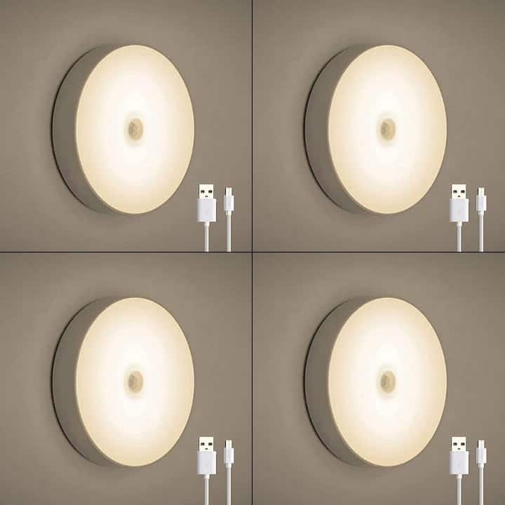 Neo Elect Motion Sensor Light for Home - Pack of 4