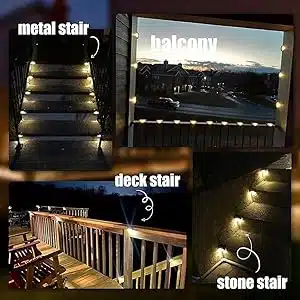 Neo Elect Solar Fence Light (Pack of 8) - Installation Ideas