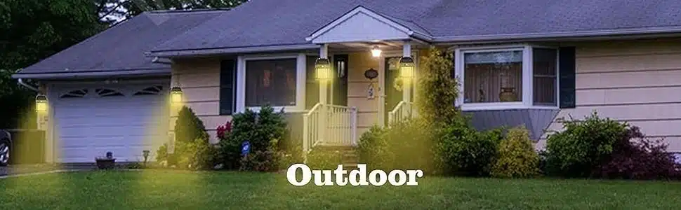 Neo Elect Solar Wall Lamp Single Bulb can be anywhere outdoors