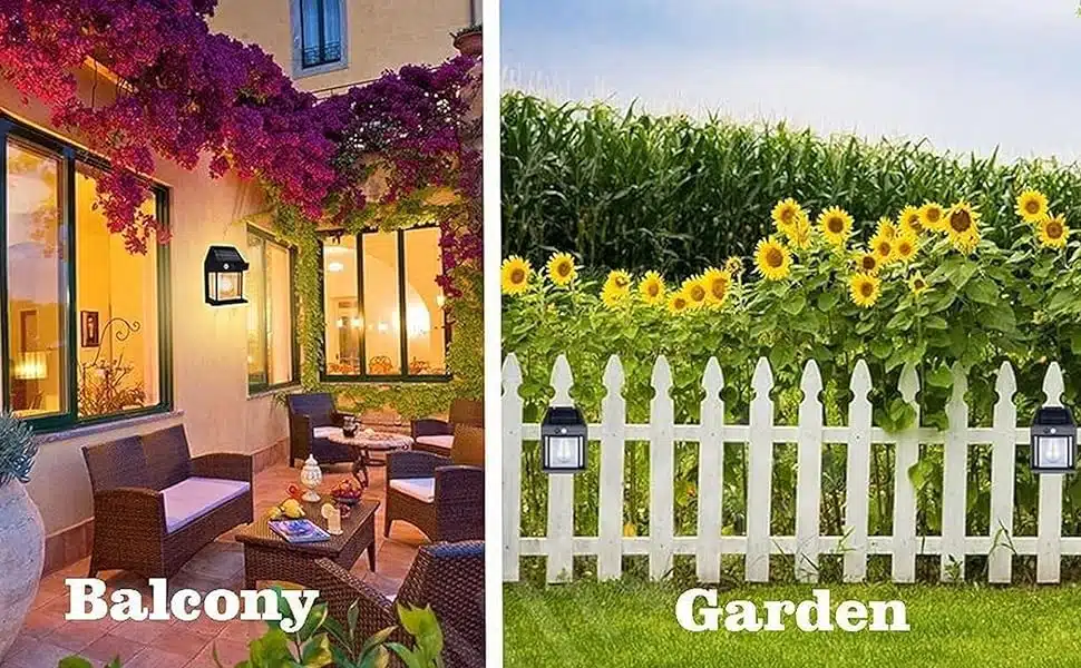 Neo Elect Solar Wall Lamp Single Bulb can be used in Garden, Balcony