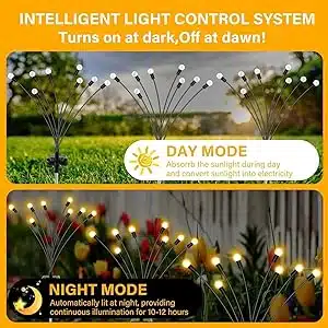 Neo Elect Solar Firefly Light - Day Mode, Night Mode