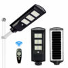 Neo Elect Solar Street Light 200 Watt with Remote, Pole (Cool White, 576 LED)