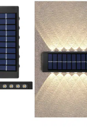 NeoElect Solar Wall Light 10 LED (Up & Down)